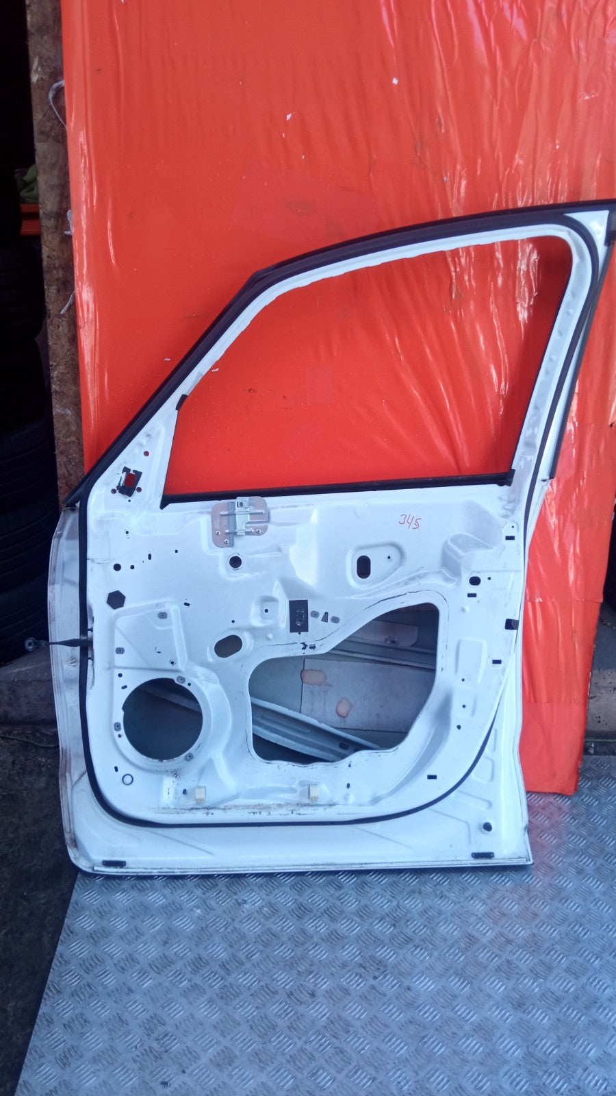 Ford Galaxy MK3 Zetec 2019 Front Right Door Frozen White Warranty A345 - Image 10