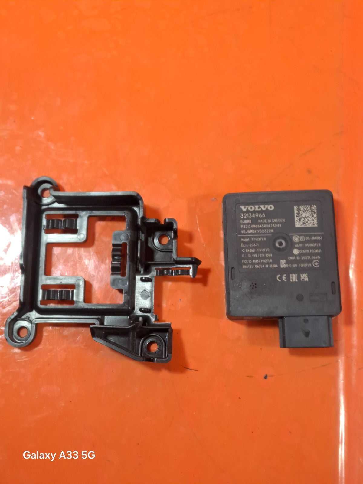 ✅2023 POLESTAR 2 LONG RANGE FRONT RADAR SENSOR & BRACKET 32134966 +WARRANTY A312 - Image 10