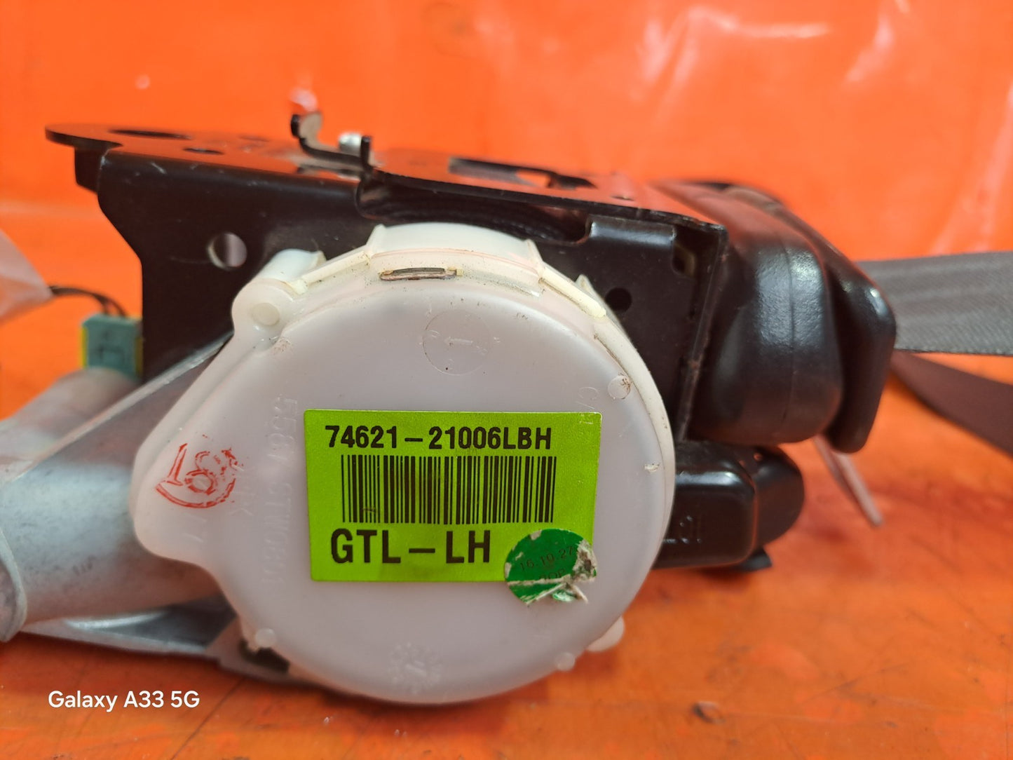 ✅Ssangyong Rodius Turismo 2.2 Diesel 2017 FRONT LEFT SEAT BELT 74621-21006 A286 - Image 6