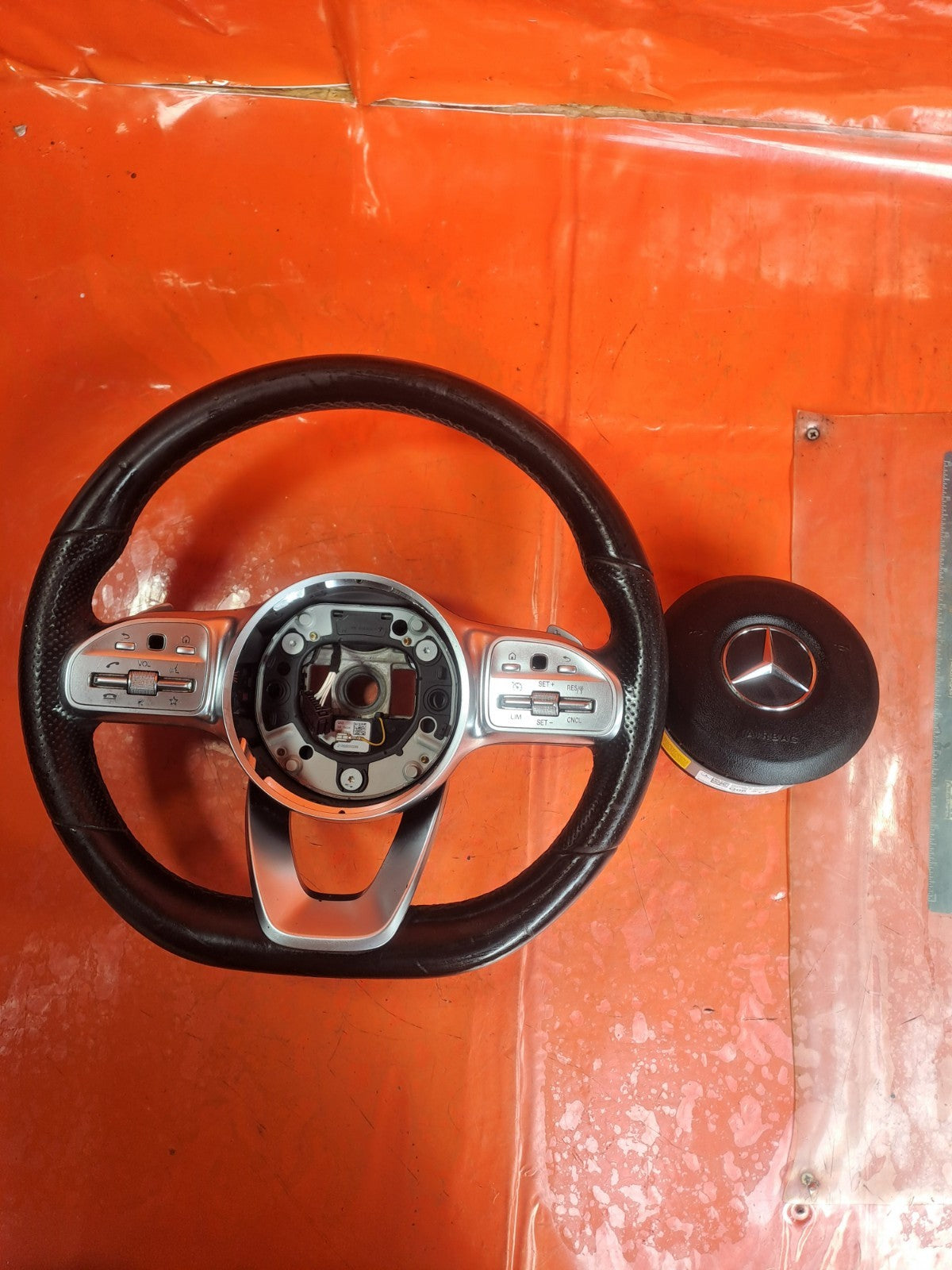 ✅MERCEDES CLA 180 AMG LINE 1.3 PETROL 2021 MULTIFUNCTION STEERING WHEEL Warranty - Image 7