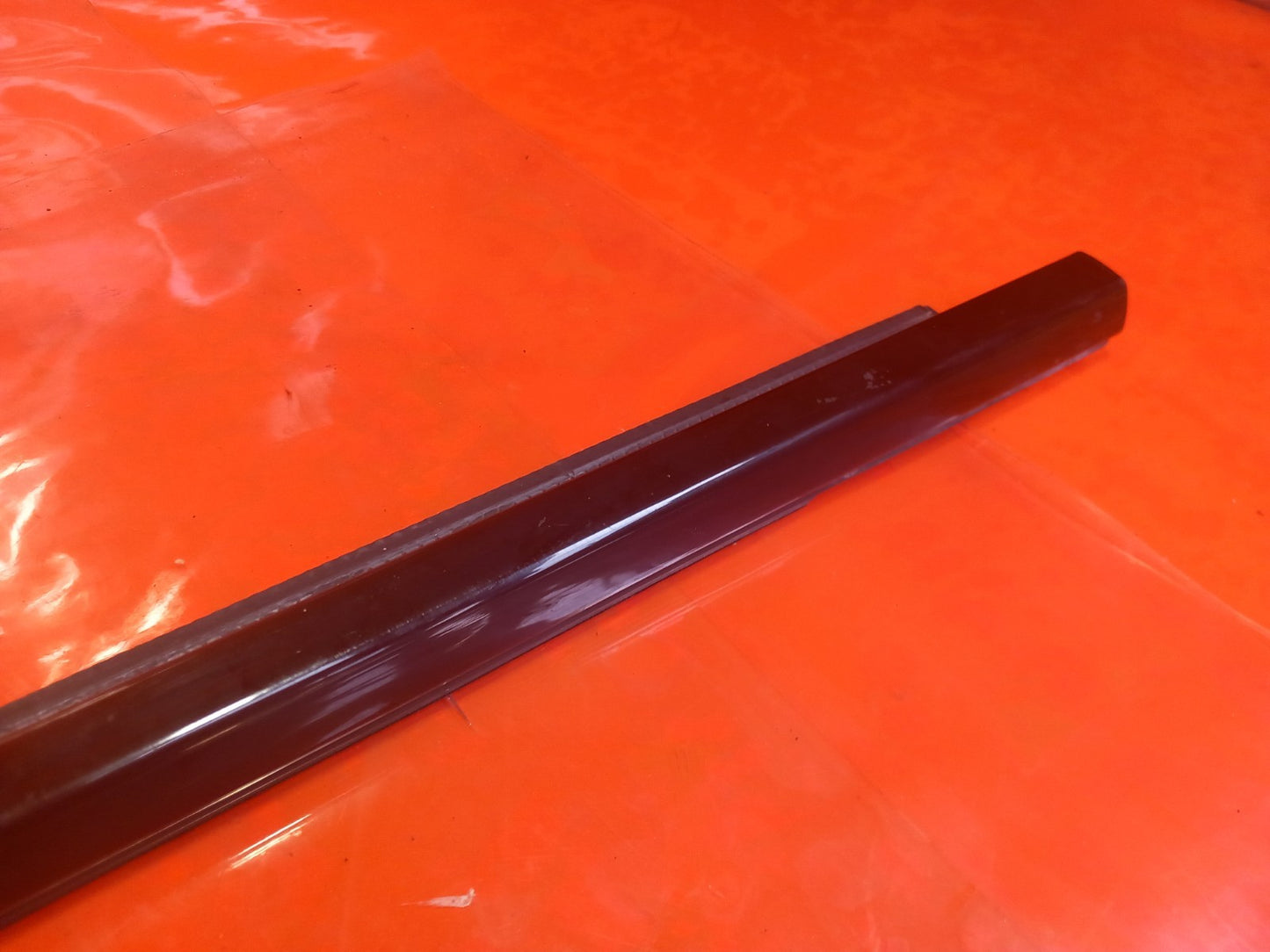 BMW X3 G01 M40D 3.0 Diesel 2019 Rear Left Door Glass Moulding High Gloss A393 - Image 5