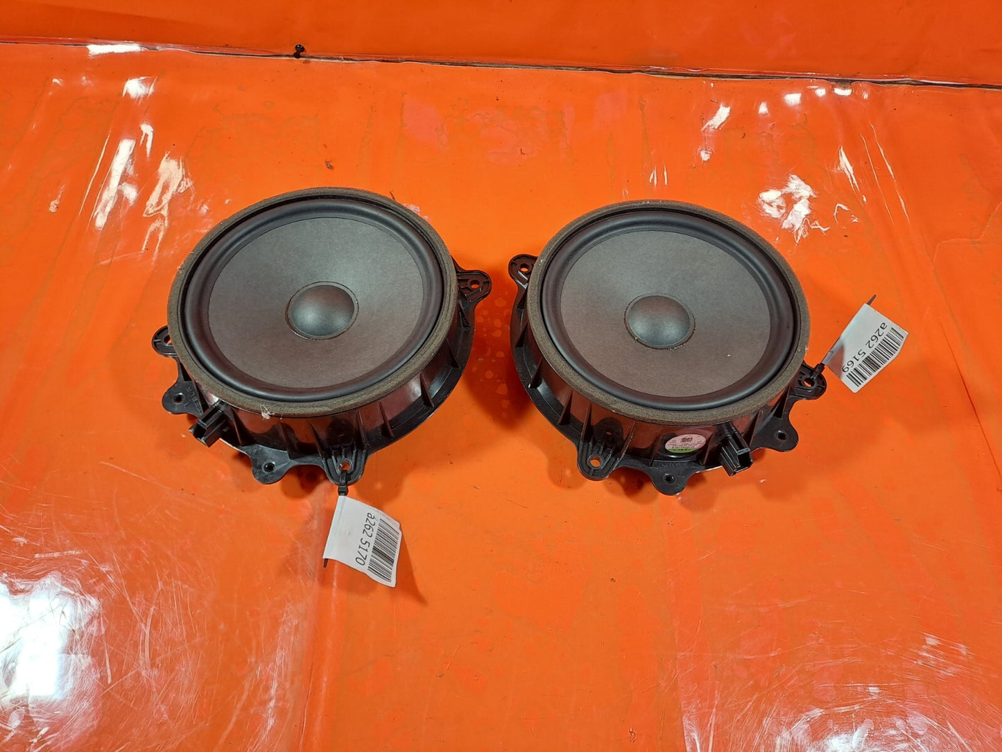 ✅TESLA MODEL 3 LONG RANGE 2020 FRONT DOOR SPEAKERS PAIR 1079744-00-E Warranty - Image 2
