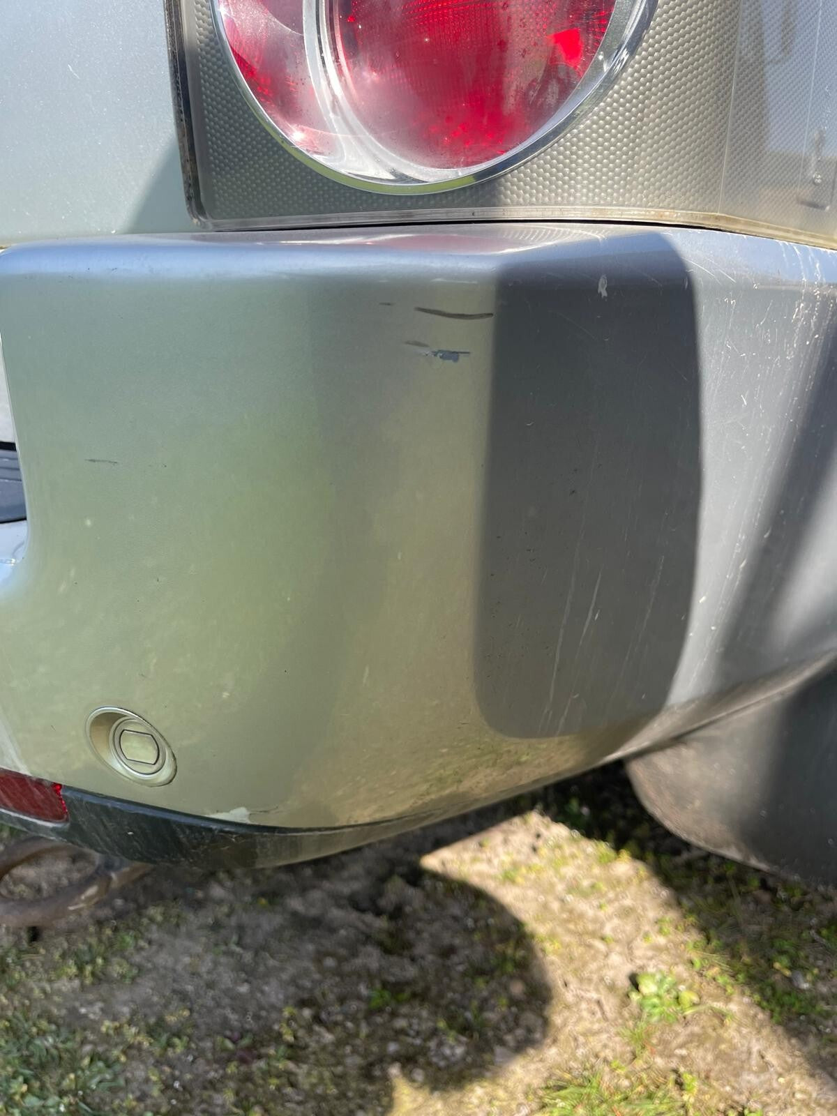 ✅2005 RANGE ROVER VOGUE L322 4.4P REAR BUMPER SILVER + WARRANTY  A274 - Image 5