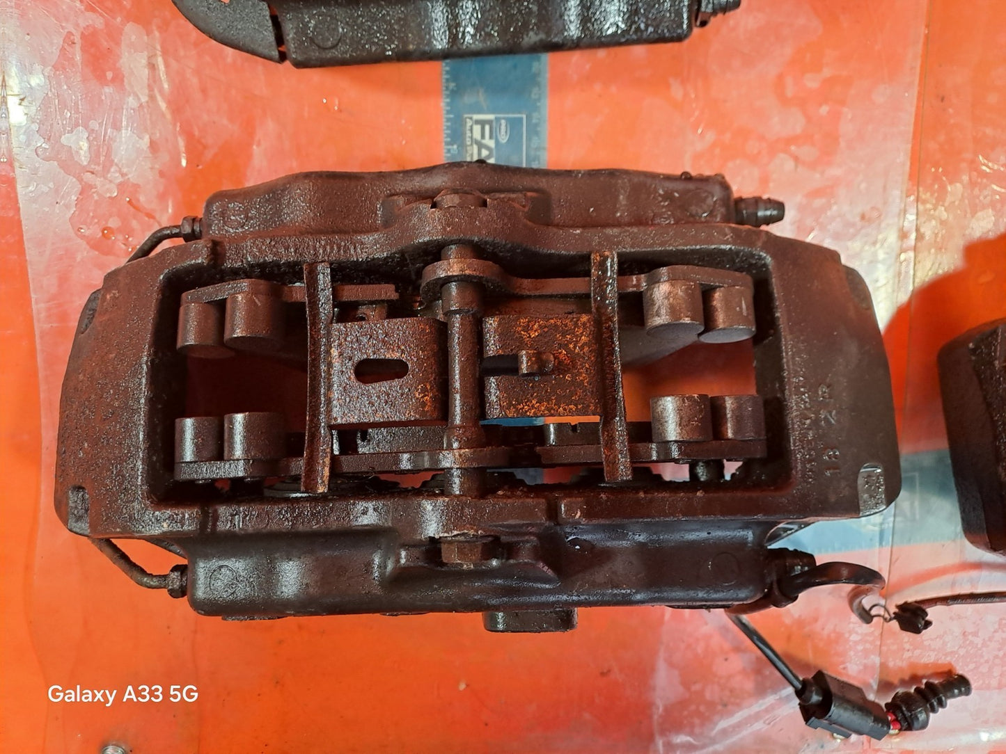 ✅AUDI Q7 S LINE QUATTRO 3.0 DIESEL 2009 FRONT & REAR BRAKE CALIPERS SET Warranty - Image 6