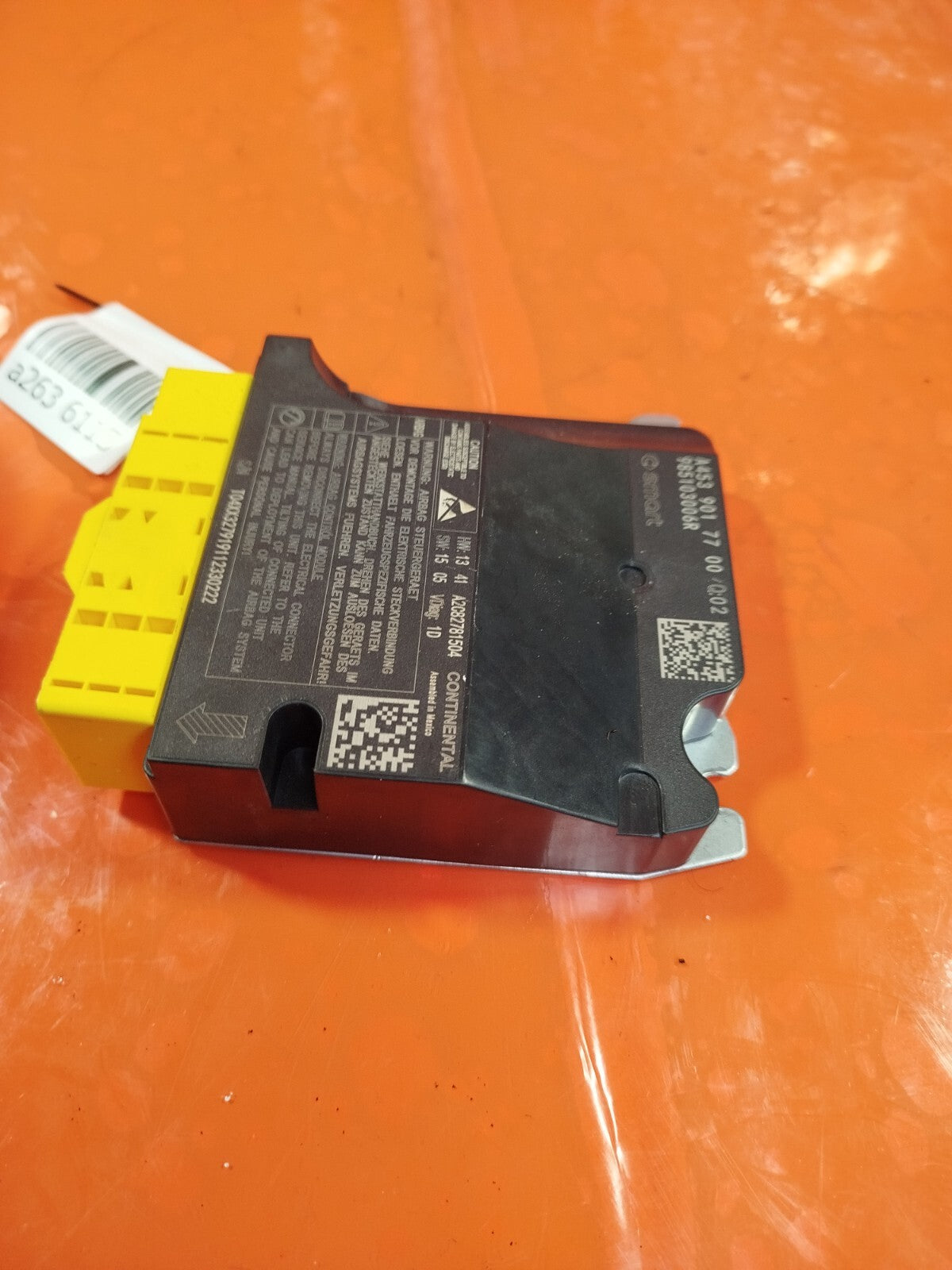 ✅SMART EQ FORFOUR 2020 ARBAG CONTROL MODULE ECU A4539017700 Warranty A263 - Image 12