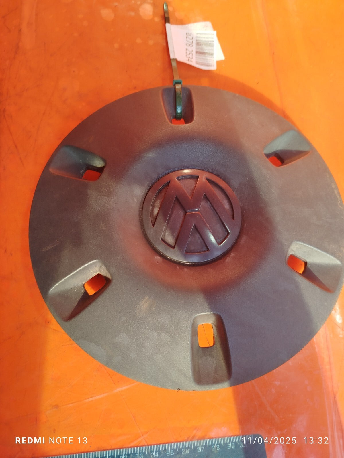 ✅VW CRAFTER CR35 2.0 DIESEL 2015 WHEEL CENTRE CAP COVER 1x A9064010025 A278 - Image 1