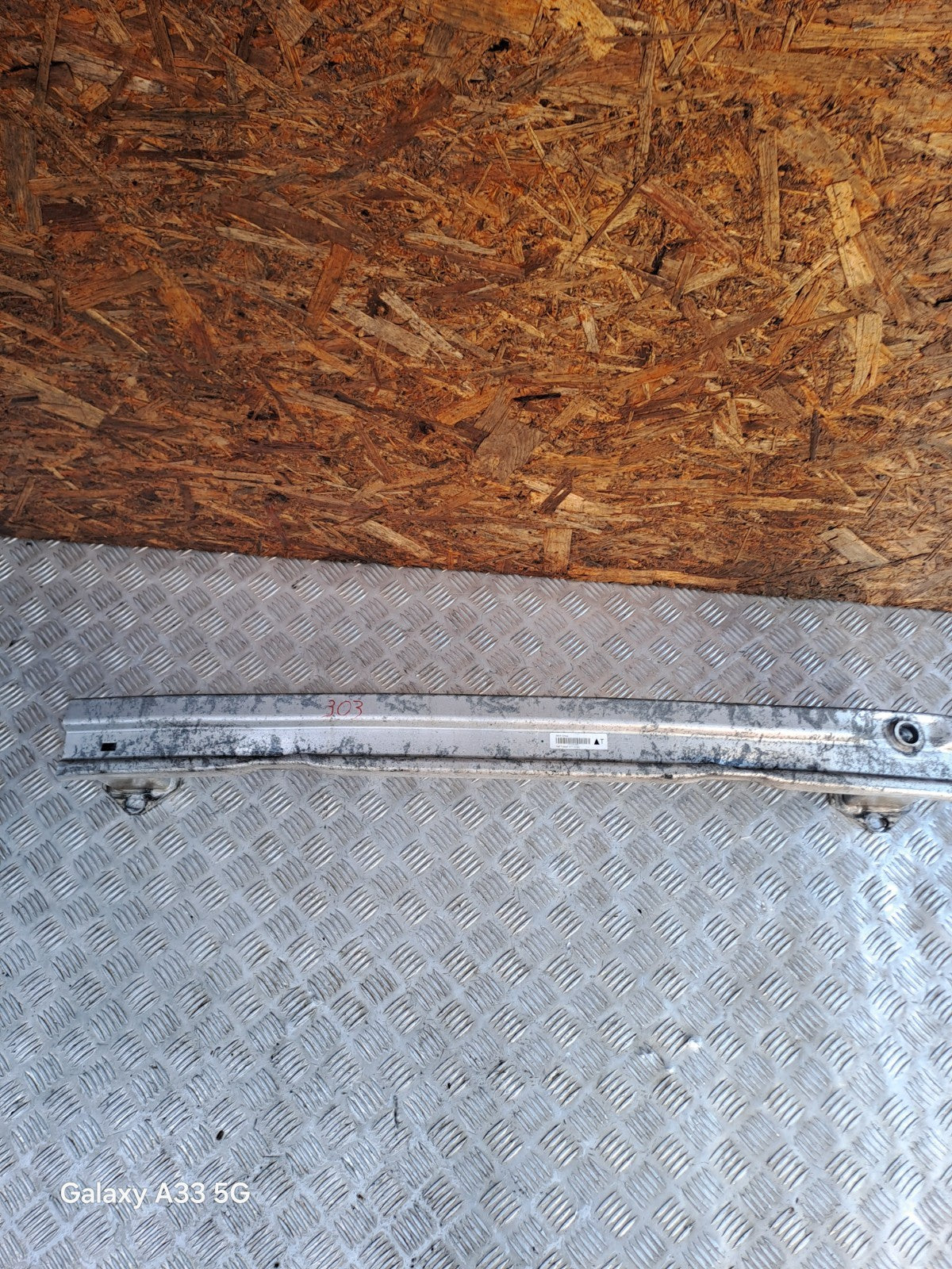 ✅2018 BMW X1 F48 2.0P REAR BUMPER CRASH BAR 7332320 + WARRANTY A303 - Image 3