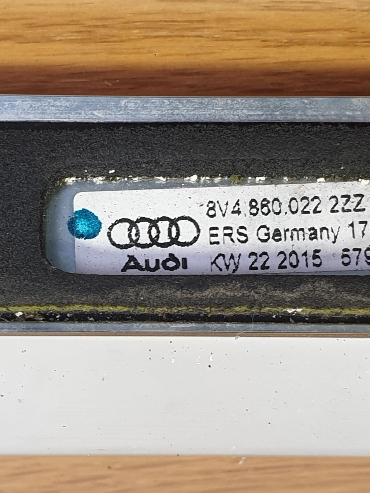 Audi A3 E-Tron 1.4 Petrol 2015 Right Chrome Roof Rail 8V4860022 2ZZ Warranty - Image 9