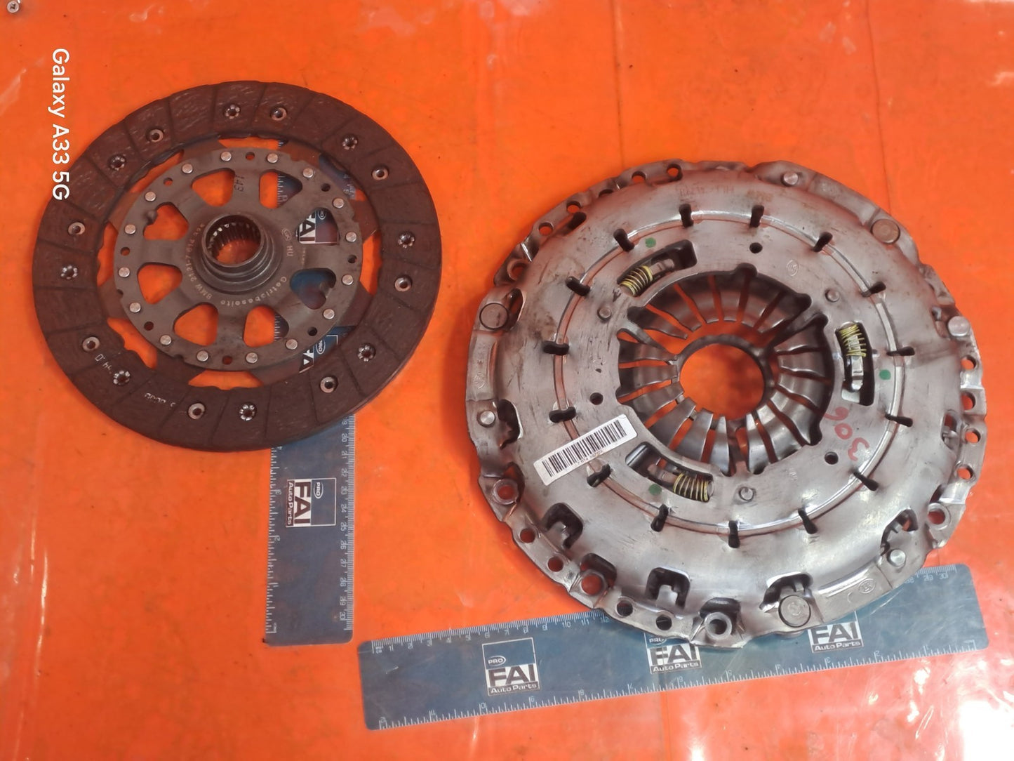 ✅BMW 218I SPORT F22 1.5 PETROL 2017 MANUAL FLYWHEEL CLUTCH 7614325 7614327 A306 - Image 2