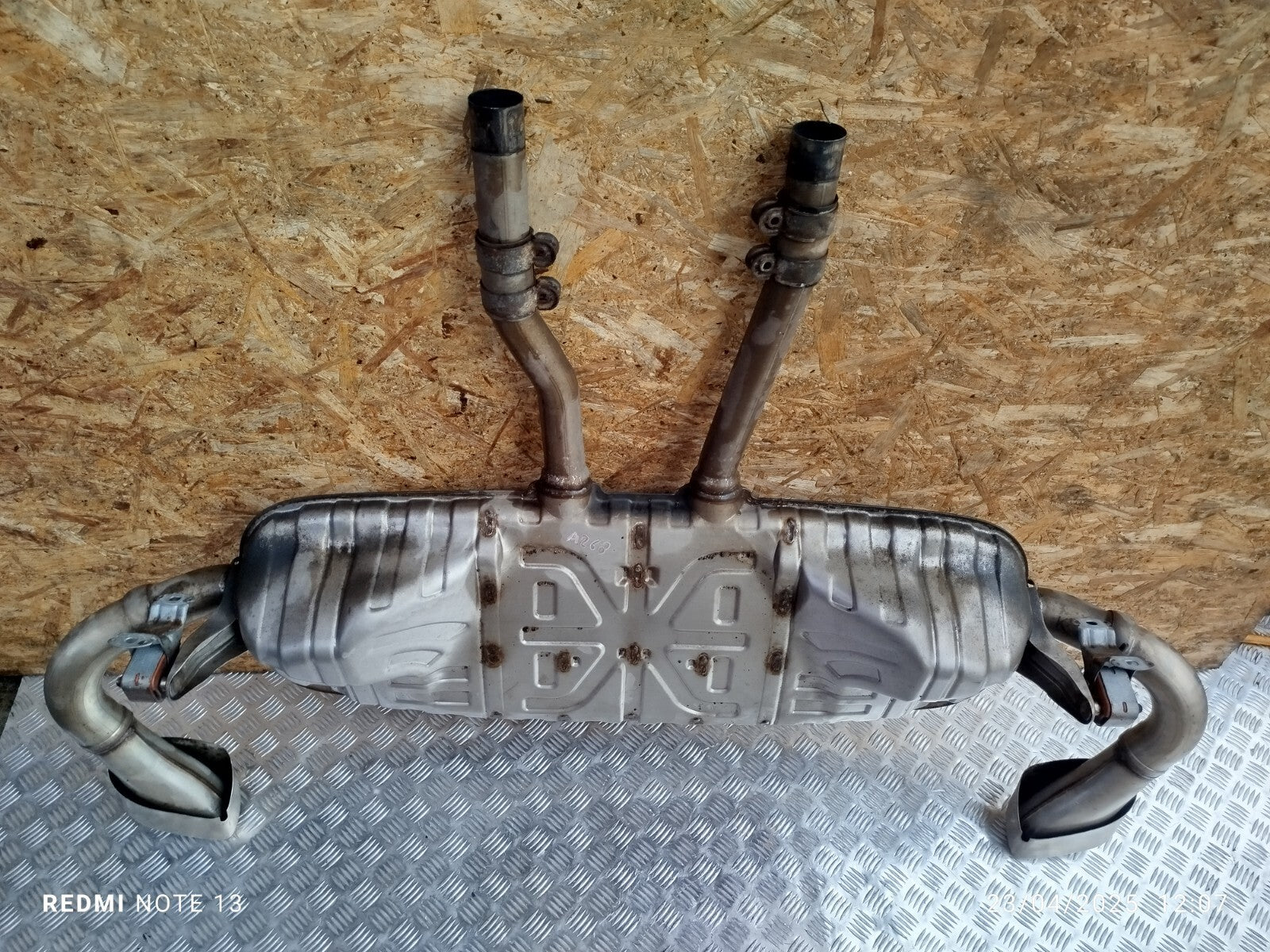 ✅2010 PORSCHE CAYENNE 9PA 3.6P EXHAUST MUFFLER SILENCER + WARRANTY A268 - Image 5