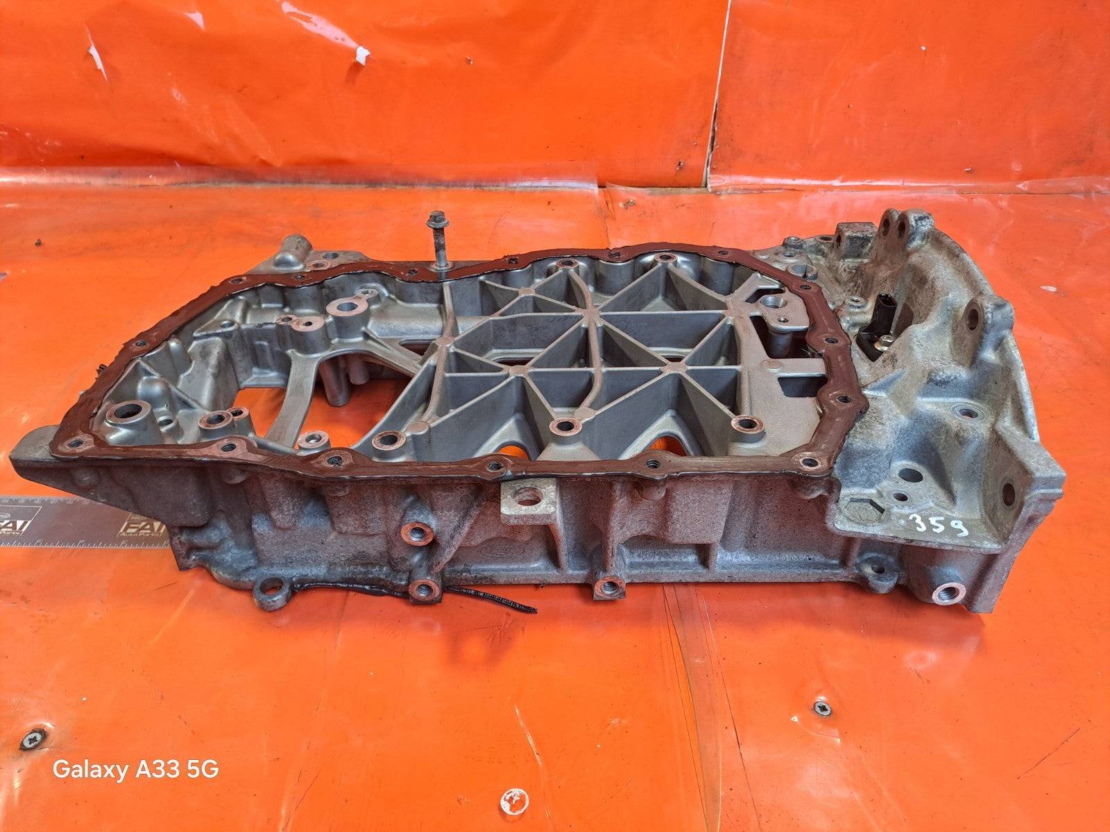 ✅Ford Tourneo Custom 2.0 Diesel 2017 YMFS Engine Oil Sump Pan GK2Q6U004AD A359 - Image 3