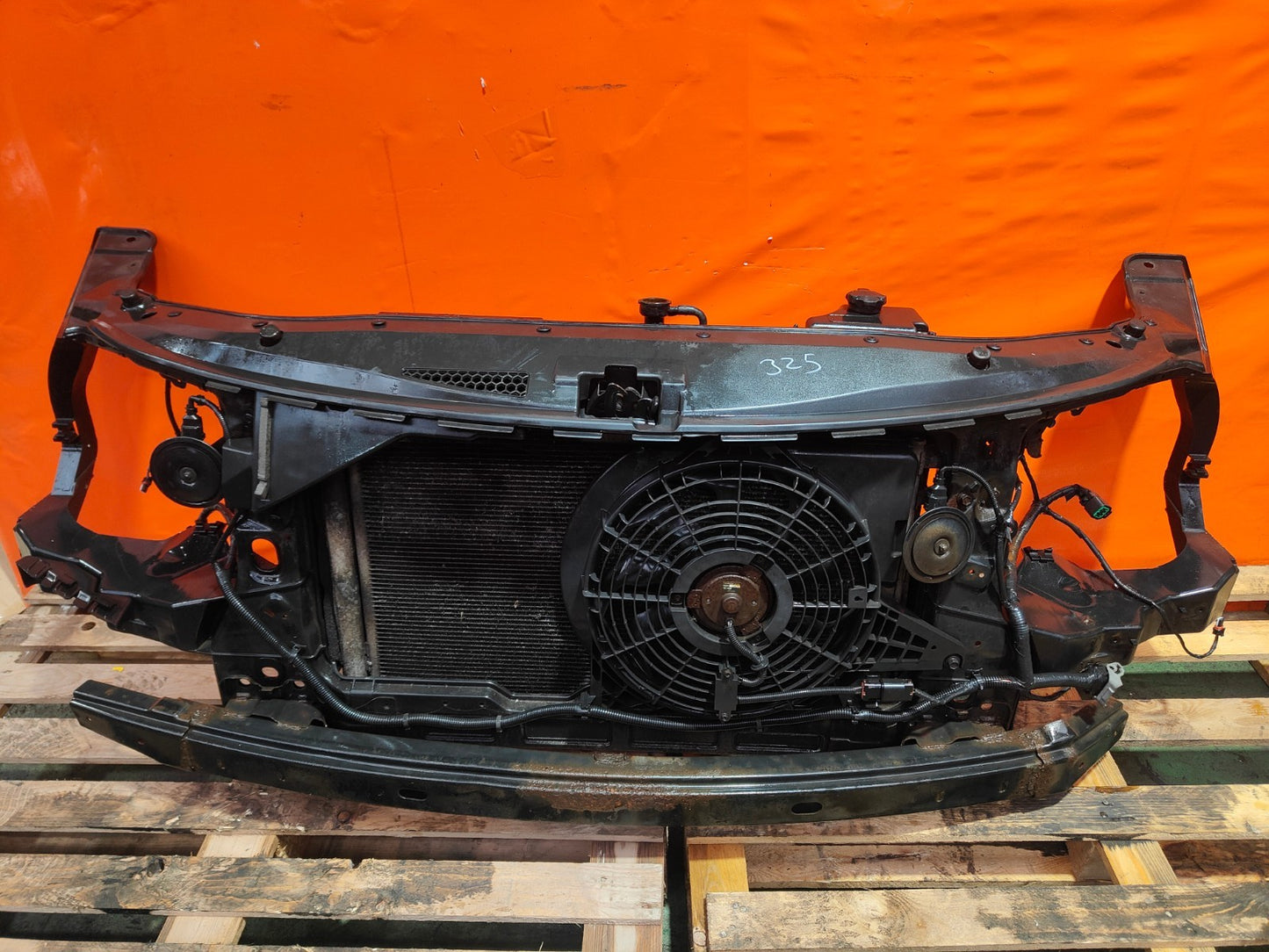 ✅2010 HYUNDAI I800 2.5D FRONT SLAM PANEL WITH RADIATOR + WARRANTY A325 - Image 1
