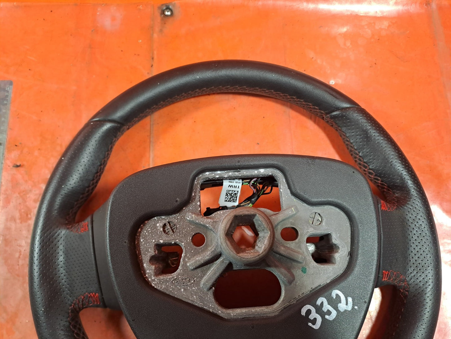 ✅2018 FORD FIESTA ST-LINE X STEERING WHEEL H1BJ3600AF + WARRANTY A332 - Image 9