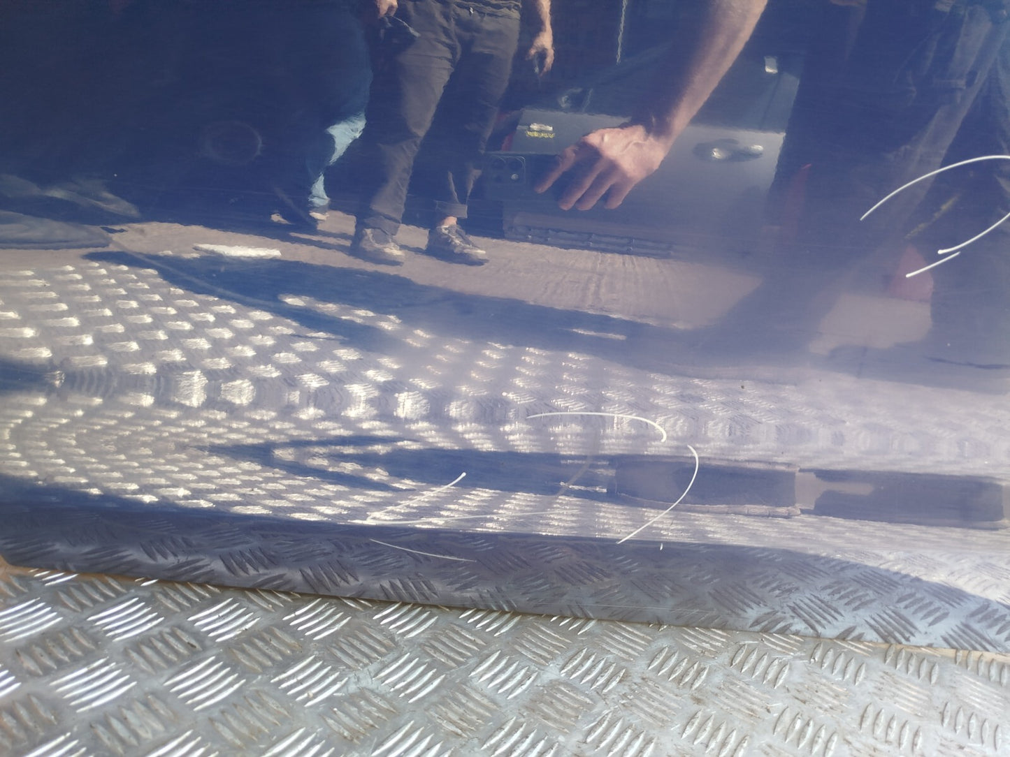✅FORD B-MAX TITANIUM 1.0 PETROL 2014 FRONT LEFT DOOR BLUE Scratches A285 - Image 9