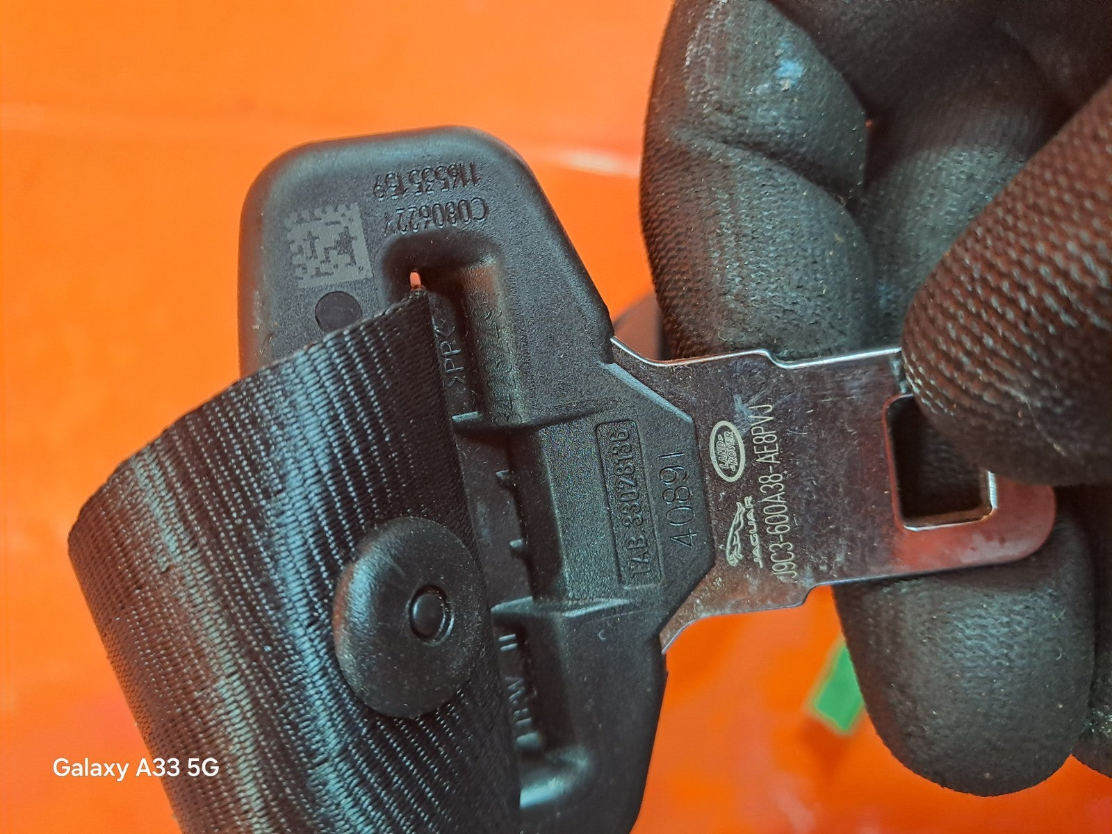 ✅2022 RANGE ROVER EVOQUE L551 SEAT BELT REAR LEFT J9C3-600A38-AE + WARRANTY A169 - Image 12
