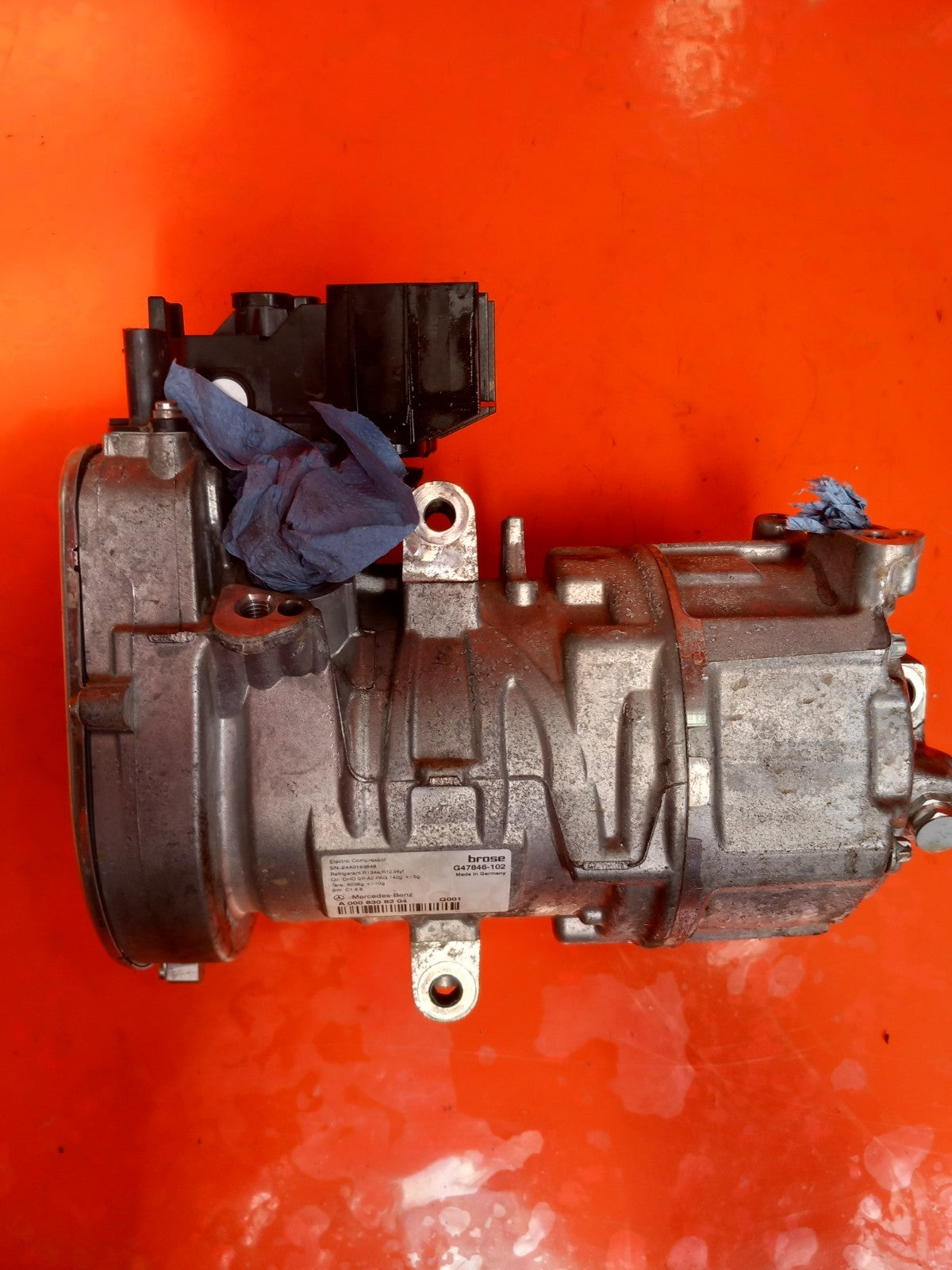 2025 Mercedes GLE W167 AMG Air Condition A/C Pump A0008308204 Warranty A397 - Image 4