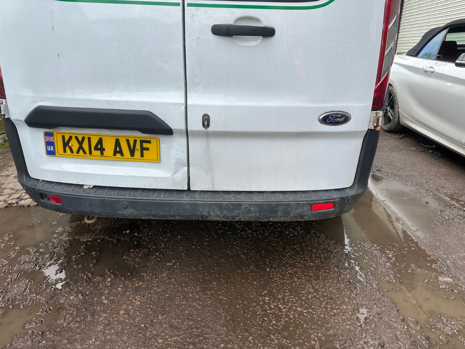 ✅Ford Transit Custom 2.2 Diesel 2014 Rear Bumper Bare Warranty A378 - Image 1