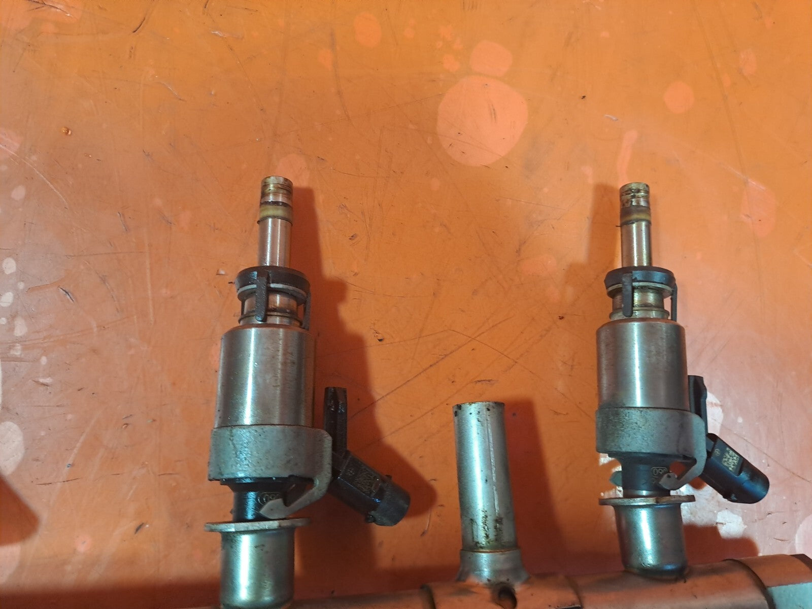 ✅AUDI A5 1.8 PETROL 2012 FUEL RAIL WITH INJECTORS 06K133317C Warranty A222 - Image 5