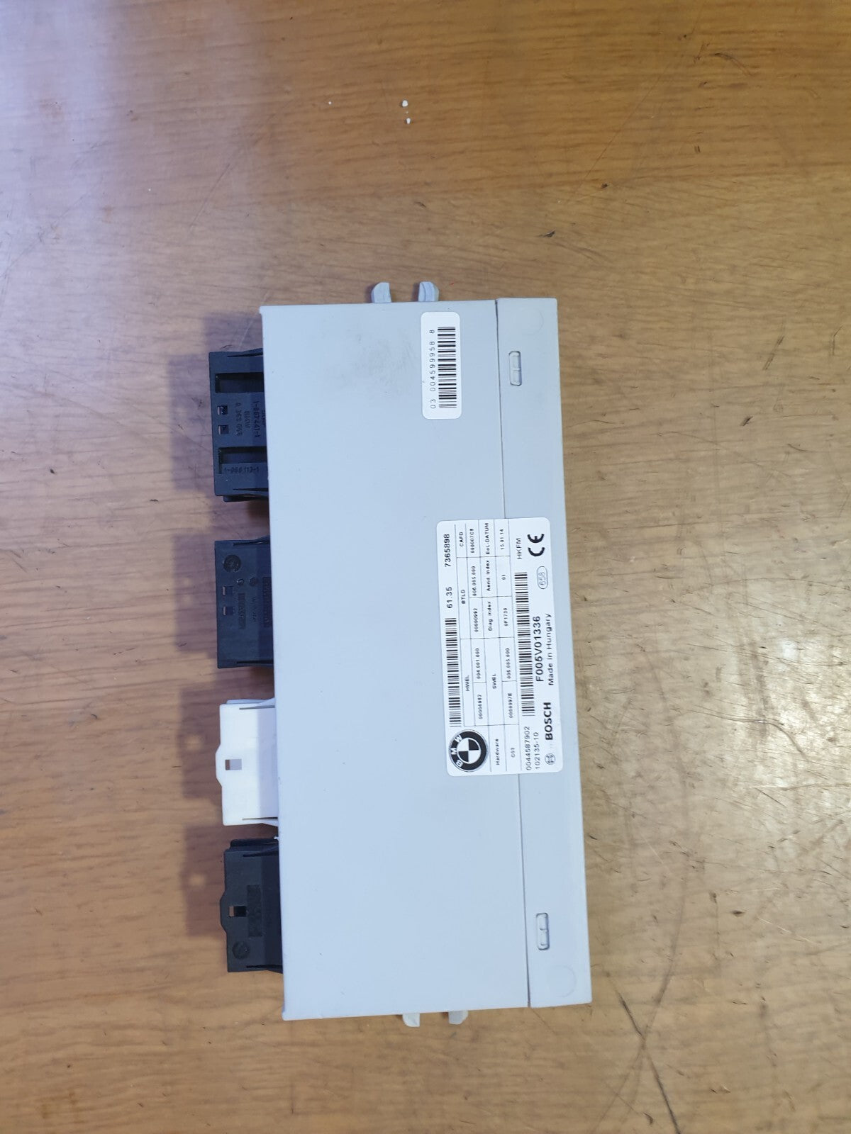 ✅2014 BMW 5 SERIES F11 4.4P REAR TAILGATE CONTROL MODULE ECU 7365898 A153 - Image 7