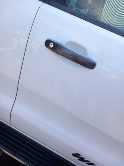 2017 Ford Ranger Wildtrak Front Right Driver Bare Door w/o Mirror White A401 - Image 5