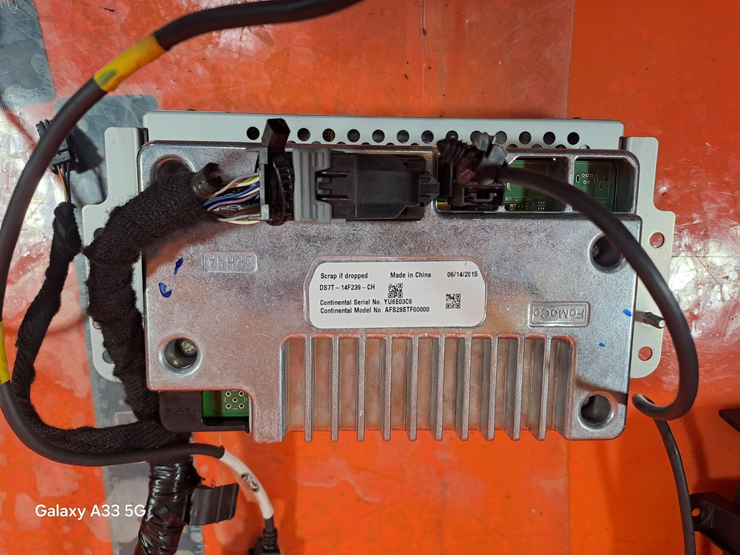 ✅FORD MONDEO 2.0 DIESEL 2015 DISPLAY SCREEN & HEATER CLIMATE CONTROL PANEL A308 - Image 12