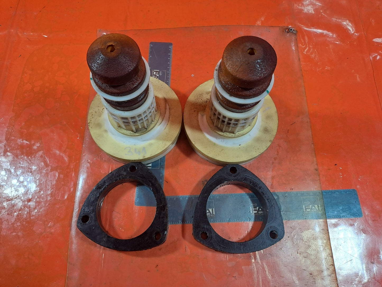 ✅FORD GRAND TOURNEO CONNECT 1.5 DIESEL 2024 FRONT METAL SPRING RUBBER SPACER KIT - Image 4