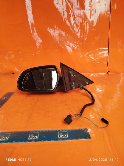 ✅2010 AUDI A5 8T S LINE 2.0P FRONT LEFT WING MIRROR BLACK Z9Y + WARRANTY A223 - Image 1