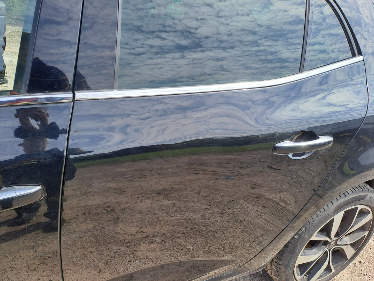 ✅2019 Renault Megane MK4 Iconic Rear Left Bare Door Black + Warranty A387 - Image 3