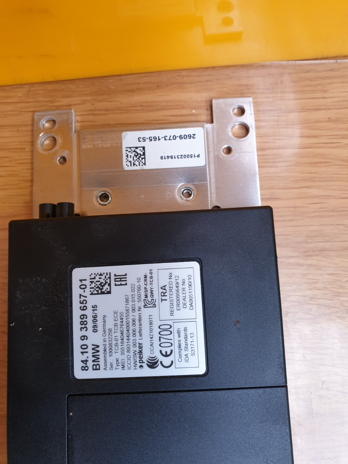 ✅2015 BMW 1 SERIES F20 1.5D TELEMATICS CONTROL MODULE ECU 9389657 +WARRANTY A160 - Image 8