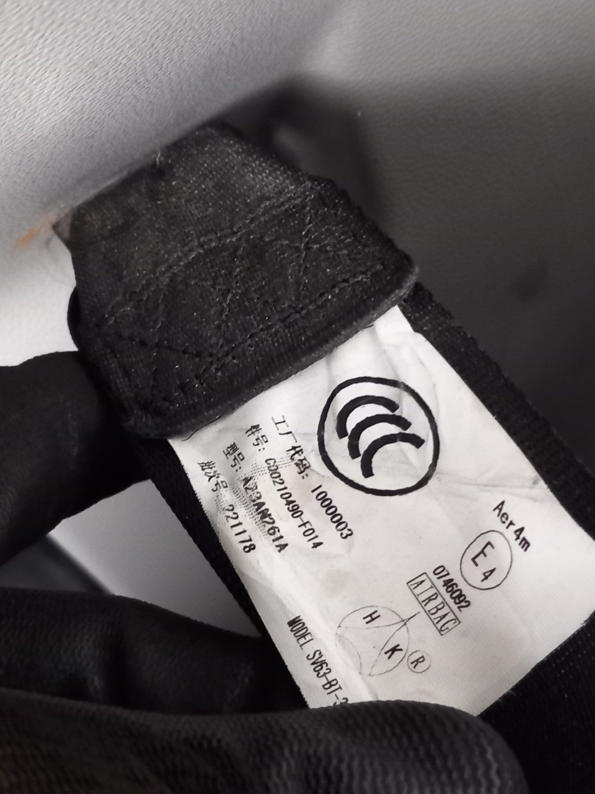 2023 Maxus Deliver 9 Front Right Driver Seat Belt Warranty A425 - Image 6