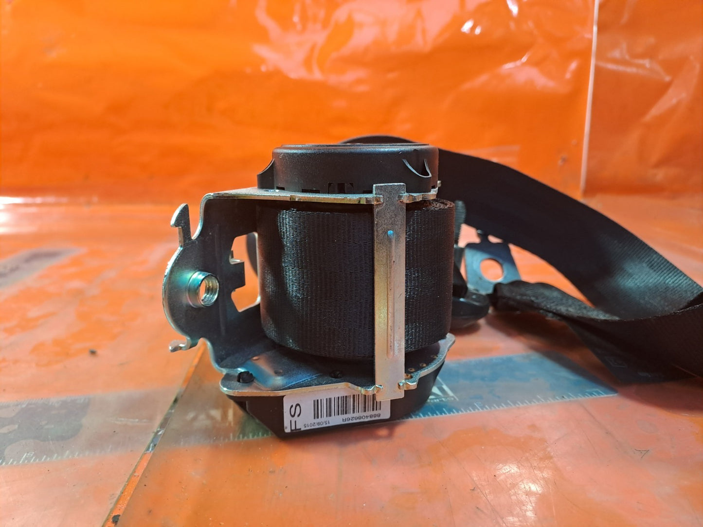 ✅2015 RENAULT ZOE DYNAMIQUE SEAT BELT REAR RIGHT 888408626R + WARRANTY A317 - Image 4