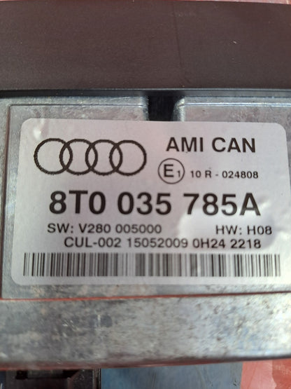 ✅AUDI A5 S LINE CABRIO 2.0 PETROL 2009 MEDIA INTERFACE CONTROL MODULE 8T0035785A - Image 6