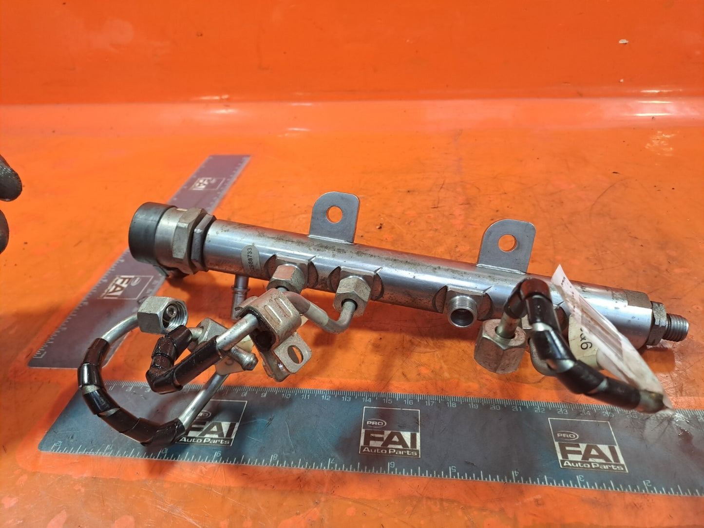 ✅2011 LAND ROVER DISCOVERY 4 L319 3.0D FUEL INJECTOR RAIL 9X2Q-9D280-EA A239 - Image 5