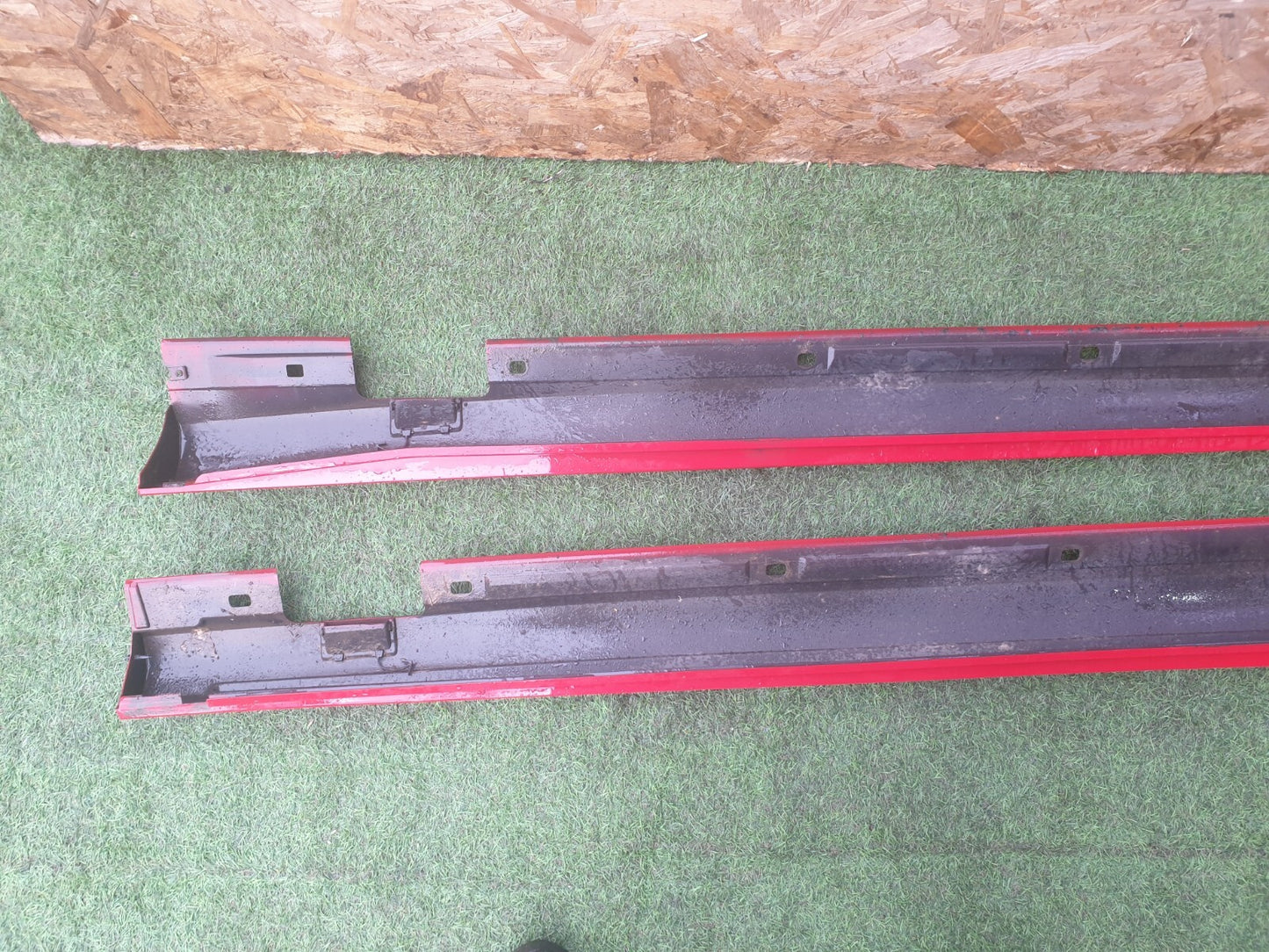 ✅2015 MERCEDES A CLASS W176 AMG SPORT 1.5D LEFT & RIGHT SILL SKIRT PAIR A235 - Image 8