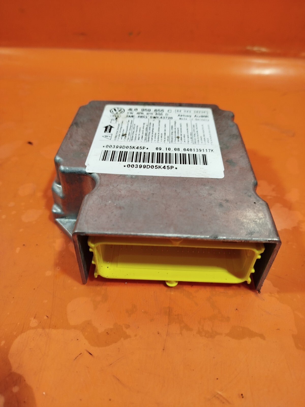 ✅AUDI Q7 S LINE QUATTRO 3.0 DIESEL 2009 AIRBAG CONTROL MODULE ECU 4L0959655C - Image 5