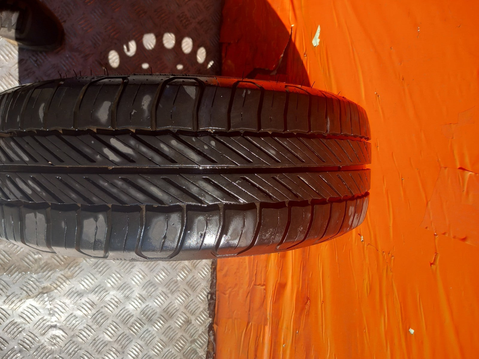 2015 Ford Tourneo Custom Steel Wheel w/ Tyre 215/65 R15 BK21-1007-AA A377 - Image 7