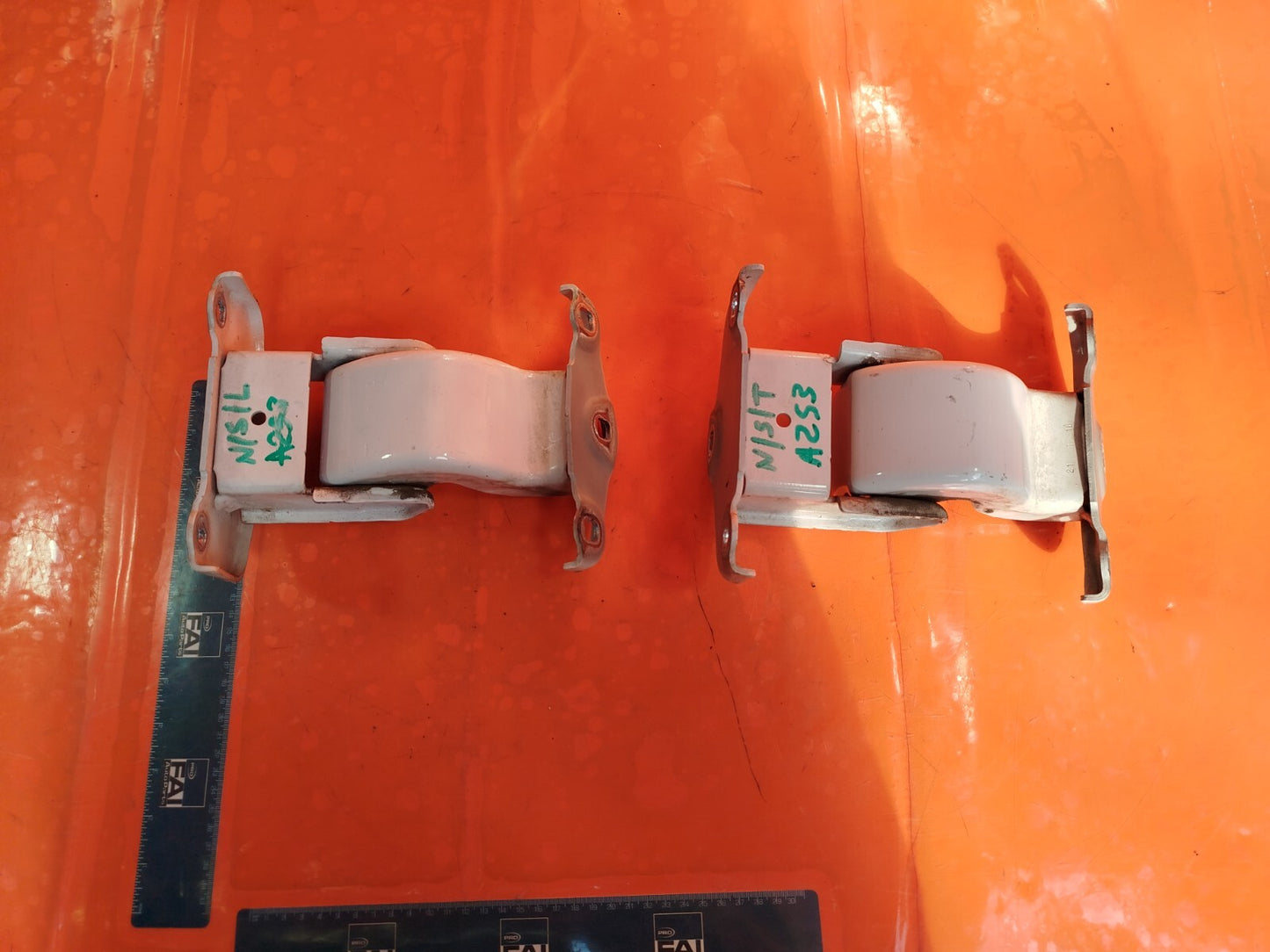 ✅2016 FIAT TALENTO 1.6D PAIR REAR LEFT DOOR HINGE TOP & BOTTOM + WARRANTY A253 - Image 6