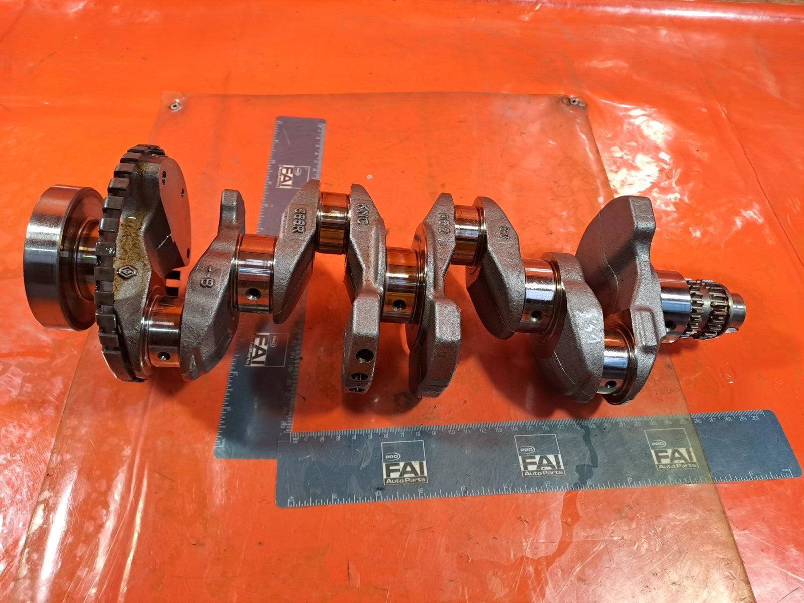 ✅2025 RENAULT CLIO V B7 CRANKSHAFT 127253036R H4M 632 + WARRANTY A331 - Image 4