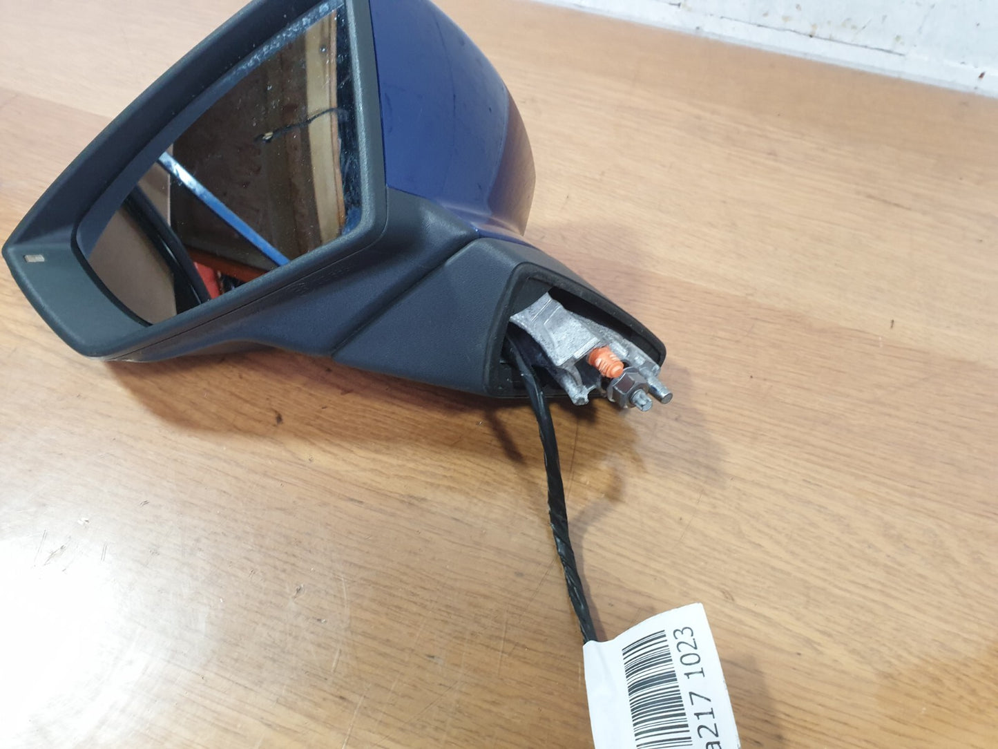 2019 SEAT ARONA FR 1.0P FRONT LEFT WING MIRROR BLUE + WARRANTY A217 - Image 1