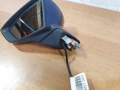 2019 SEAT ARONA FR 1.0P FRONT LEFT WING MIRROR BLUE + WARRANTY A217 - Image 1