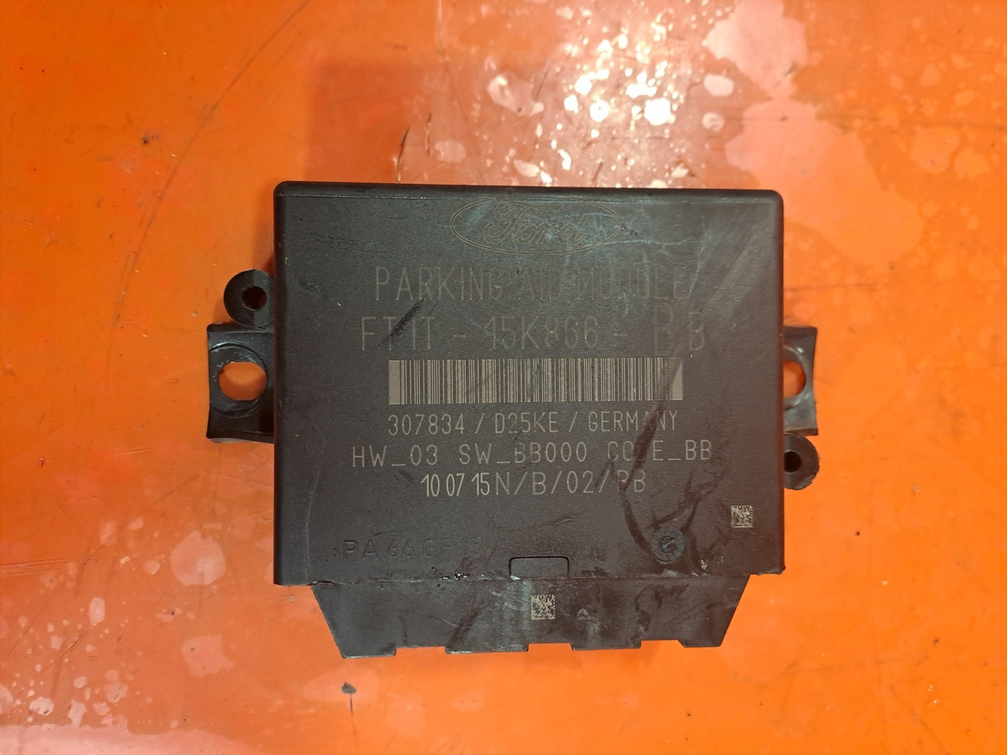 ✅FORD TRANSIT CONNECT 1.6 DIESEL 2015 PARKING DISTANCE CONTROL MODULE FT1T15K866 - Image 2