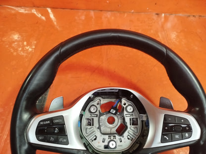 ✅BMW 220D M SPORT F44 2.0 DIESEL 2023 MULTIFUNCTION PADDLE SHIFT STEERING WHEEL - Image 6