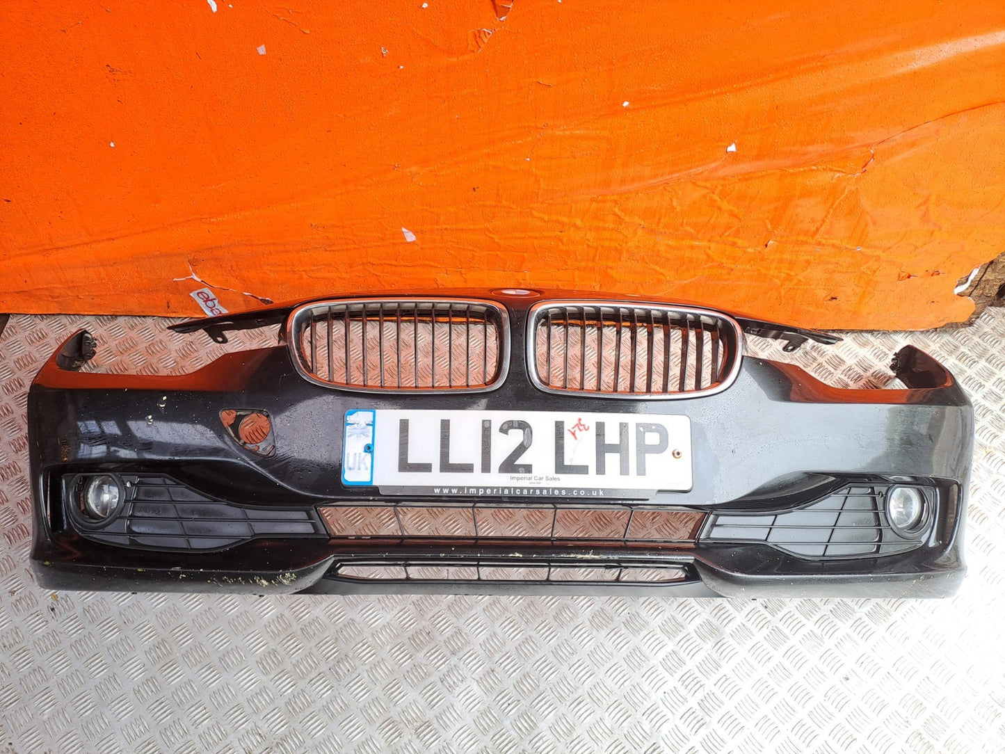 ✅2012 BMW 3 Series F30 2.0D Front Bumper Black (475) + Warranty A321 - Image 1
