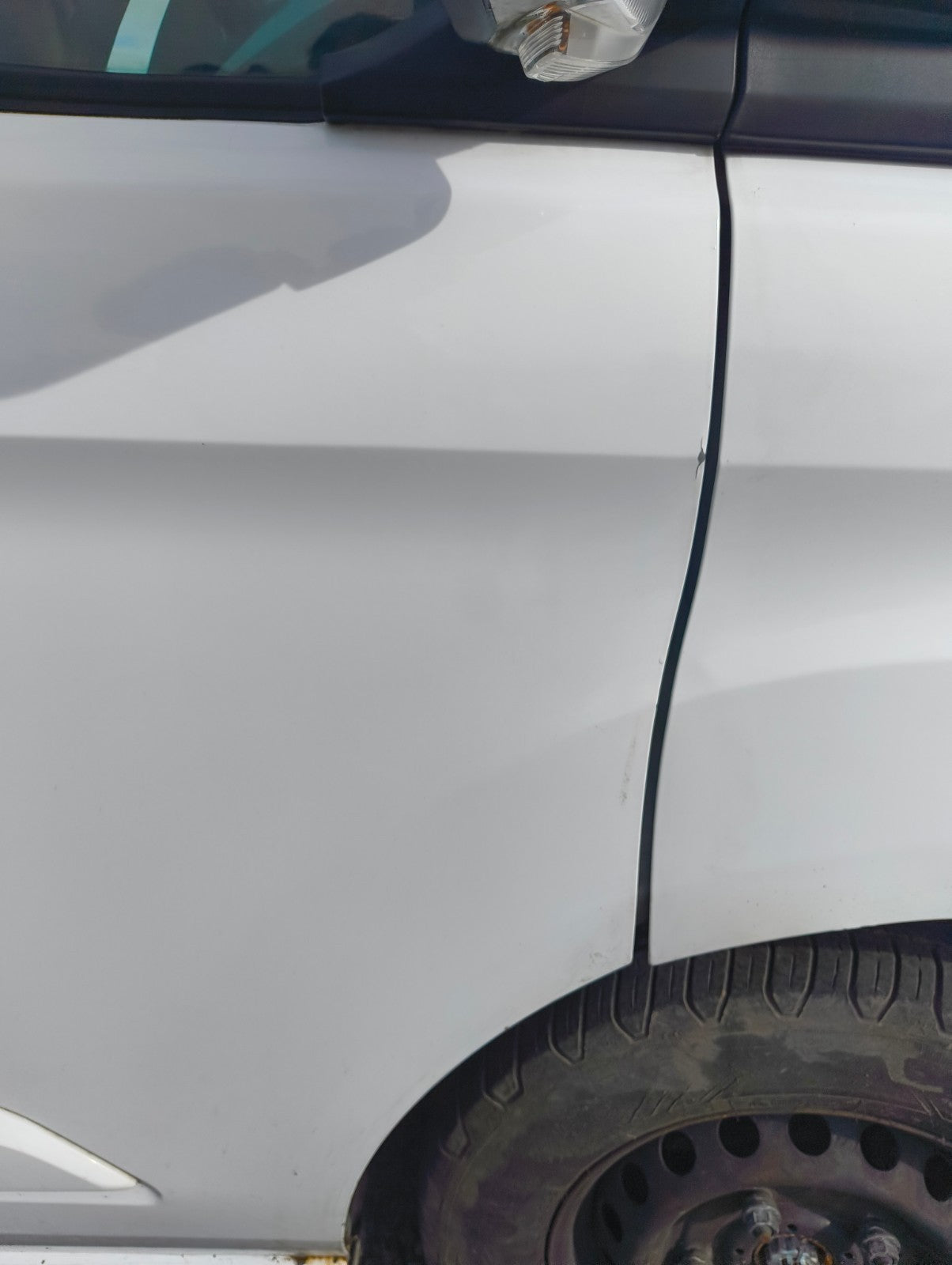 ✅Ford Tourneo Custom 2.2 Diesel 2015 Front Right Door Bare White Dent A377 - Image 5