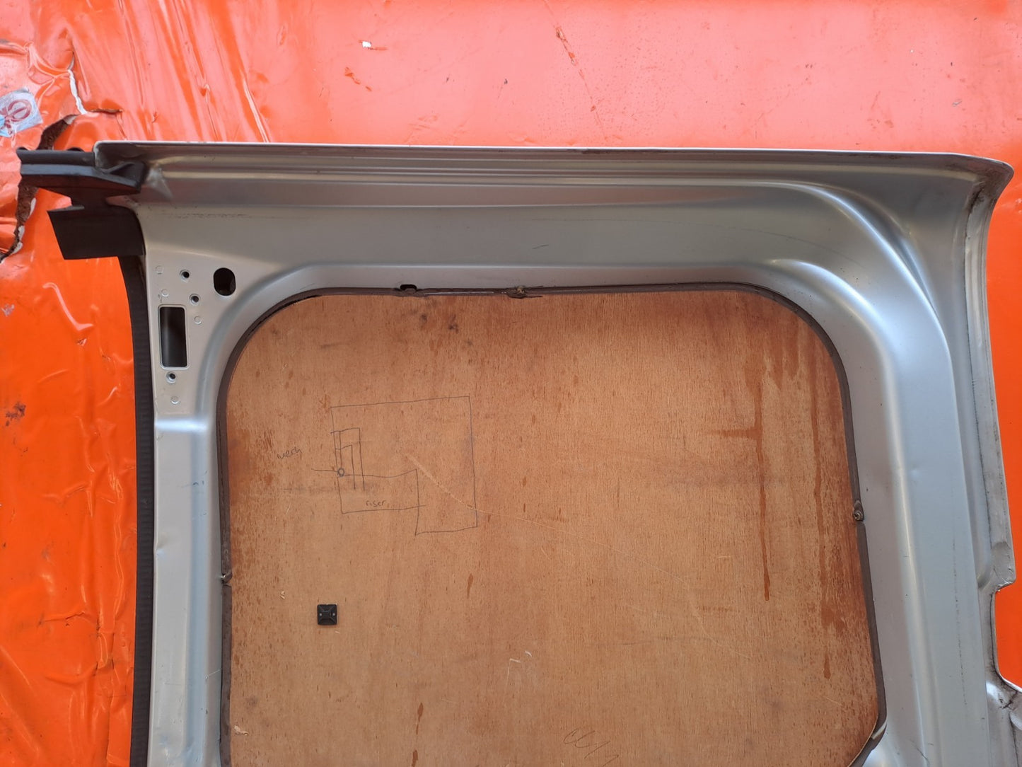 ✅Ford Transit Custom 2.2 Diesel 2016 Rear Left Door Bare Silver Scratches A373 - Image 12