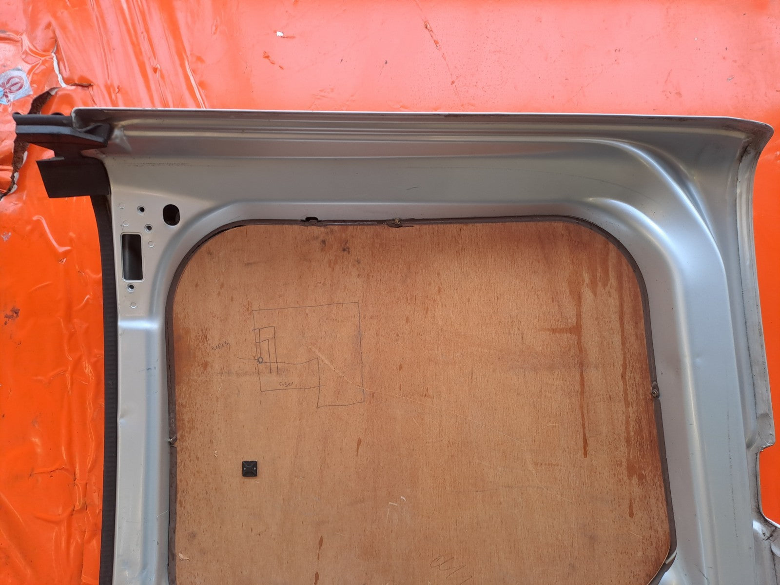 ✅Ford Transit Custom 2.2 Diesel 2016 Rear Left Door Bare Silver Scratches A373 - Image 12