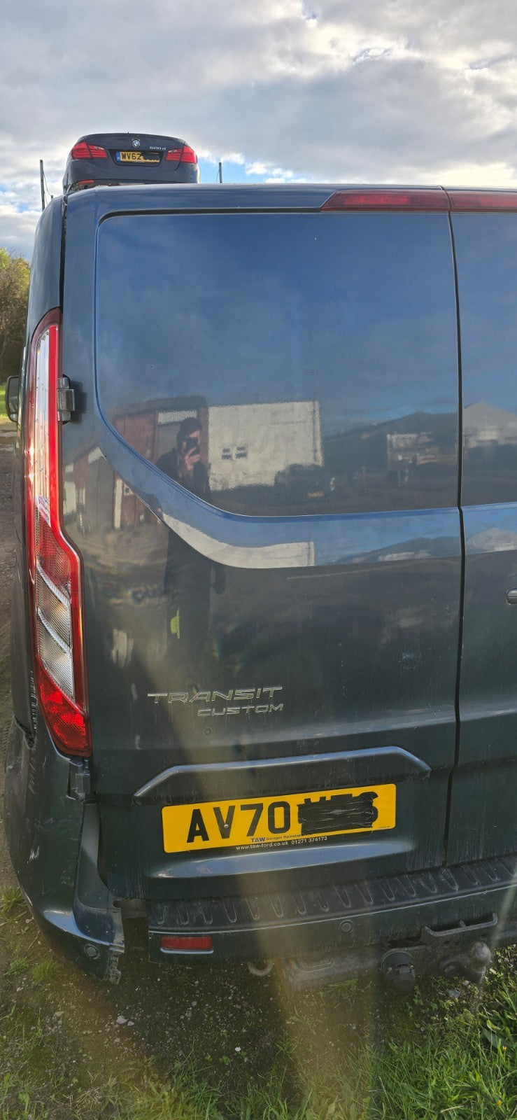 Ford Transit Custom 2.0 Diesel 2021 Rear Left Door Blue Warranty A420 - Image 2