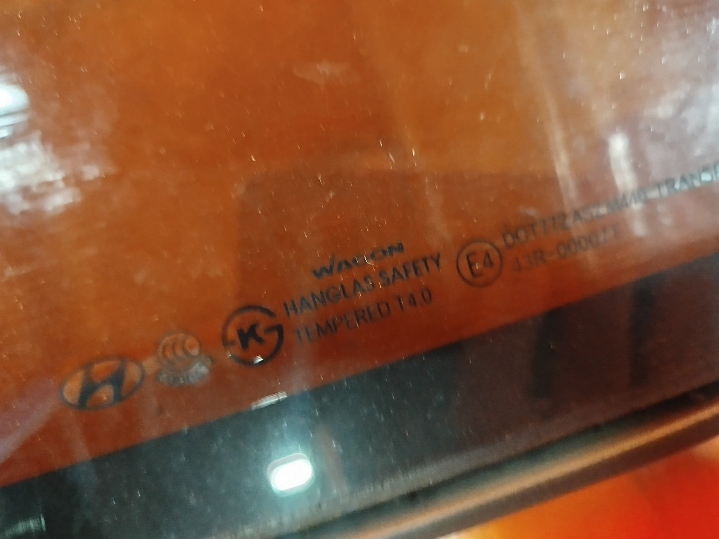 ✅HYUNDAI I800 2.5 DIESEL 2010 REAR RIGHT WINDOW 43R-000071 Warranty A325 - Image 3
