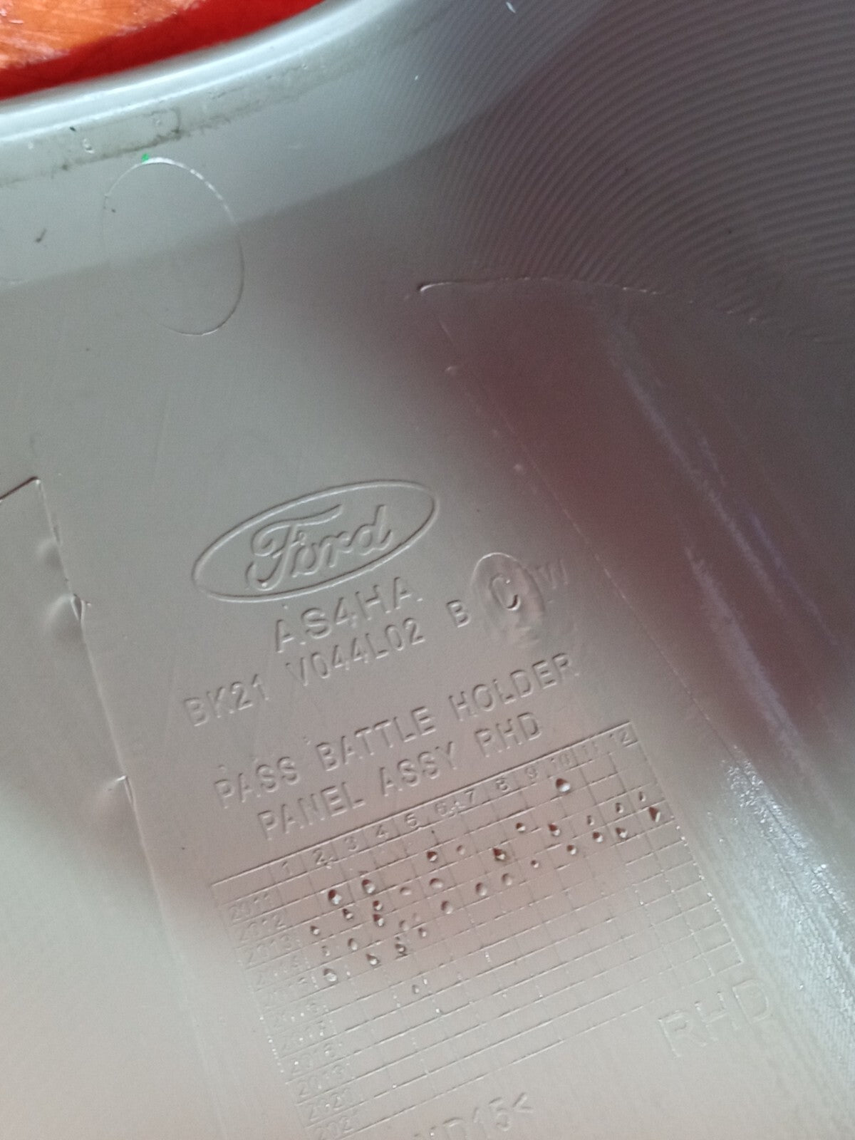 ✅FORD TOURNEO CUSTOM 2.2 DIESEL 2015 FRONT LEFT CUP HOLDER BK21-V044L02BCW A280 - Image 11