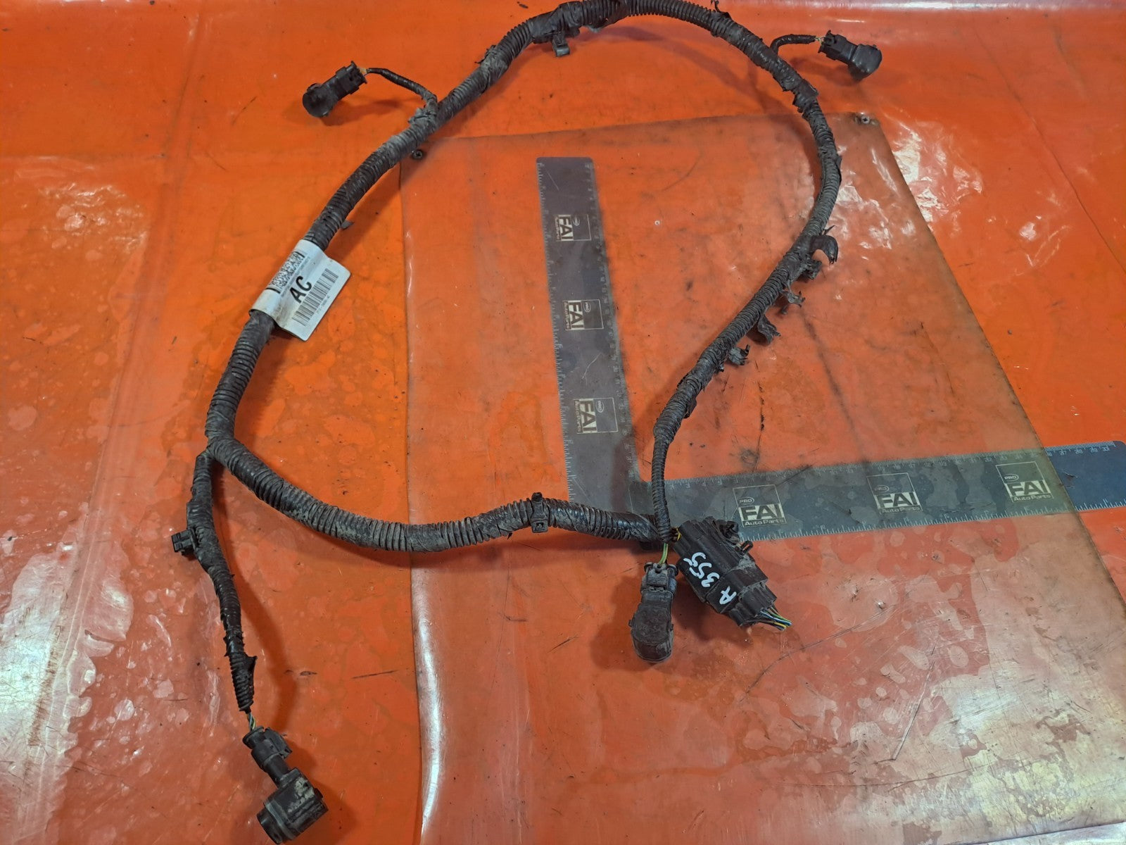 ✅2015 FORD TRANSIT CONNECT V408 REAR WIRING LOOM AND SENSORS FT1T-15K868-AC A355 - Image 12